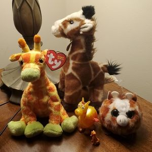 Giraffe toy collection